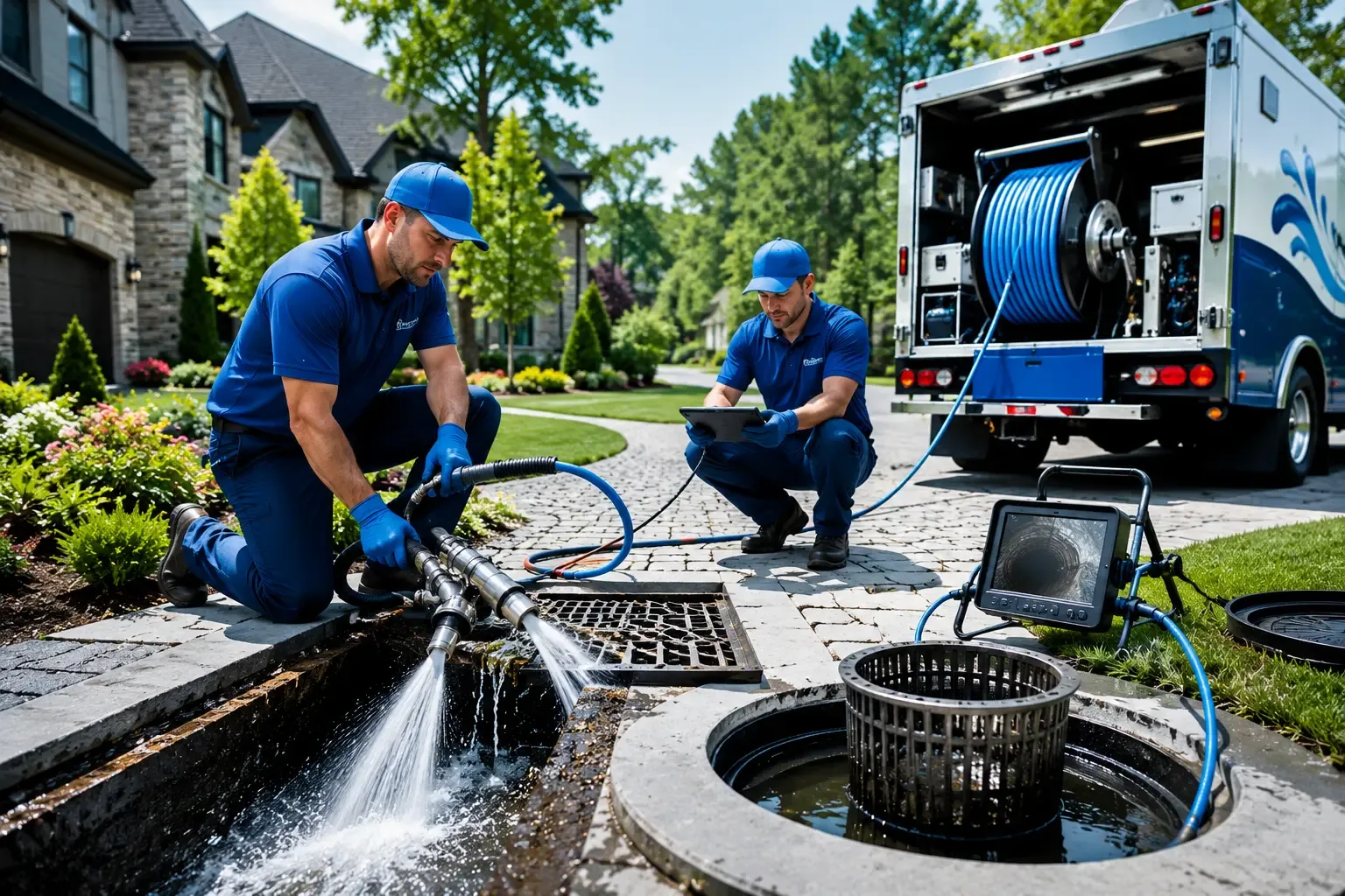 Local outdoor drain cleaning professionals in Novinger, MO